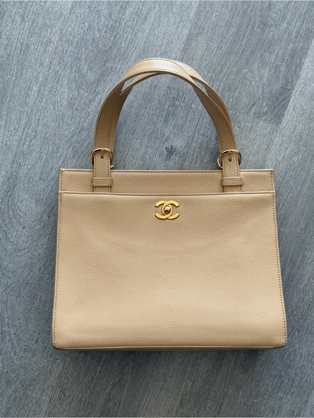 Chanel Tote Bag (beige) - Picture 14 of 17